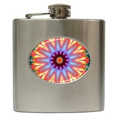 Passion Flower Hip Flask (6 Oz) by LW323