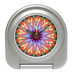 Passion Flower Travel Alarm Clock by LW323