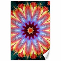 Passion Flower Canvas 24  X 36  by LW323