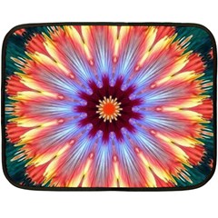 Passion Flower Fleece Blanket (mini) by LW323