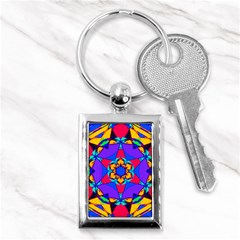 Fairground Key Chain (rectangle) by LW323