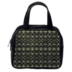 Geometric Textured Ethnic Pattern 1 Classic Handbag (one Side) by dflcprintsclothing