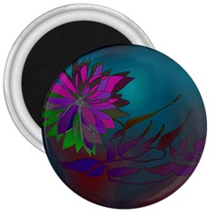 Evening Bloom 3  Magnets by LW323