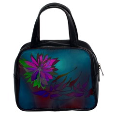 Evening Bloom Classic Handbag (two Sides) by LW323