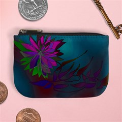 Evening Bloom Mini Coin Purse by LW323