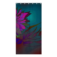 Evening Bloom Shower Curtain 36  X 72  (stall)  by LW323