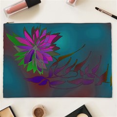 Evening Bloom Cosmetic Bag (xxl) by LW323