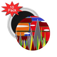 Forrest Sunset 2.25  Magnets (10 pack) 