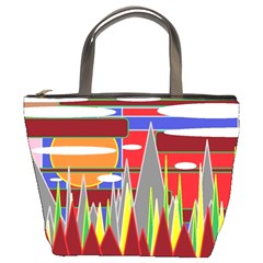 Forrest Sunset Bucket Bag