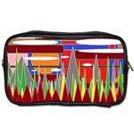 Forrest Sunset Toiletries Bag (Two Sides) Front