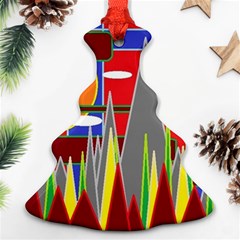 Forrest Sunset Ornament (Christmas Tree) 