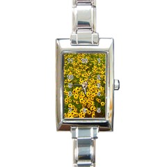 Daisy May Rectangle Italian Charm Watch by LW323