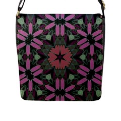 Tropical Island Flap Closure Messenger Bag (l) by LW323