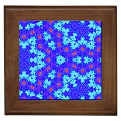 Blueberry Framed Tile by LW323