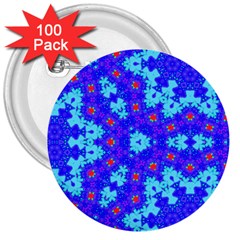 Blueberry 3  Buttons (100 Pack)  by LW323