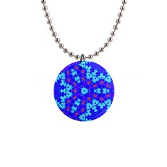 Blueberry 1  Button Necklace by LW323