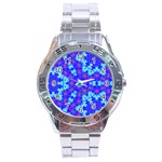 Blueberry Stainless Steel Analogue Watch Front