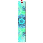 Blue green  Twist Large Book Marks Front