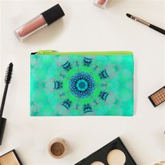 Blue Green  Twist Cosmetic Bag (xs) by LW323