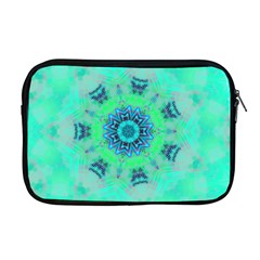 Blue Green  Twist Apple Macbook Pro 17  Zipper Case by LW323