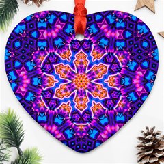 Glory Light Heart Ornament (two Sides) by LW323