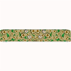 Florals In The Green Season In Perfect  Ornate Calm Harmony Small Bar Mats