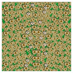 Florals In The Green Season In Perfect  Ornate Calm Harmony Long Sheer Chiffon Scarf  by pepitasart