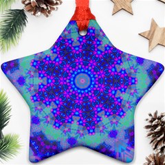 New Day Star Ornament (two Sides) by LW323