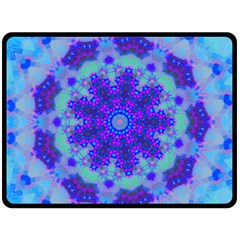 New Day Double Sided Fleece Blanket (large)  by LW323