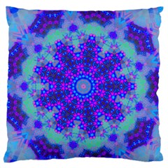 New Day Large Flano Cushion Case (one Side) by LW323