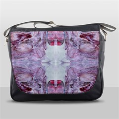 Pebbles Repeats I Messenger Bag by kaleidomarblingart