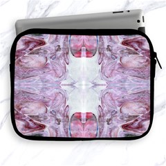 Pebbles Repeats I Apple Ipad 2/3/4 Zipper Cases by kaleidomarblingart