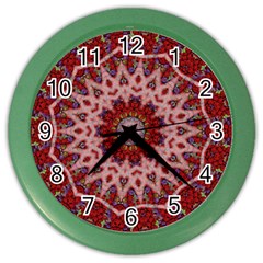 Redyarn Color Wall Clock by LW323