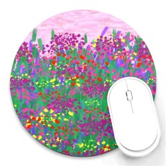 Bay Garden Round Mousepads