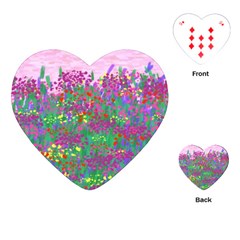 Bay Garden Playing Cards Single Design (Heart)