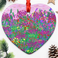 Bay Garden Heart Ornament (Two Sides)