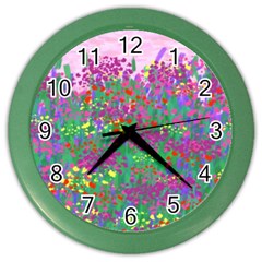 Bay Garden Color Wall Clock by LW323