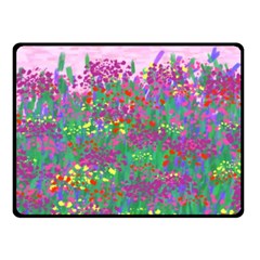 Bay Garden Fleece Blanket (small) by LW323