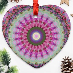 Sweet Cake Heart Ornament (two Sides) by LW323