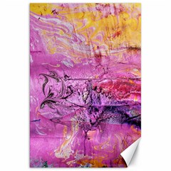 Monsoon Canvas 20  X 30  by kaleidomarblingart