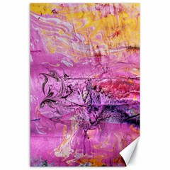 Monsoon Canvas 24  X 36  by kaleidomarblingart