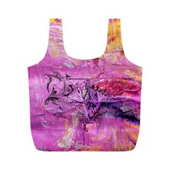 Monsoon Full Print Recycle Bag (m) by kaleidomarblingart