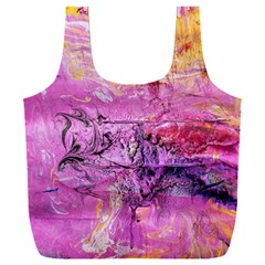 Monsoon Full Print Recycle Bag (xxl) by kaleidomarblingart