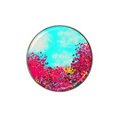 Flowers Hat Clip Ball Marker (4 Pack) by LW323