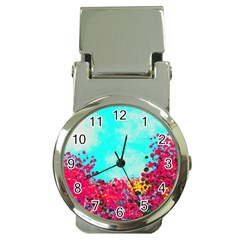 Flowers Money Clip Watches by LW323