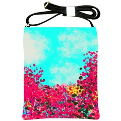 Flowers Shoulder Sling Bag by LW323