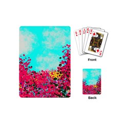 Flowers Playing Cards Single Design (mini) by LW323