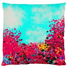 Flowers Standard Flano Cushion Case (two Sides) by LW323