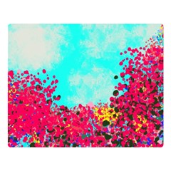 Flowers Double Sided Flano Blanket (large)  by LW323