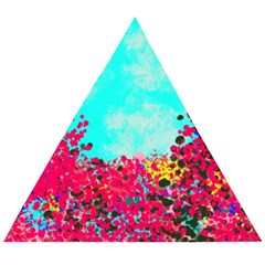 Flowers Wooden Puzzle Triangle by LW323